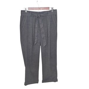 Anthropologie‎ Belted Barton Trousers Cartonnier Work Casual Pants Size 6